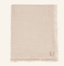 Afbeelding in Gallery-weergave laden, Hydrofiele deken 75x100cm met fringe in meerdere kleuren