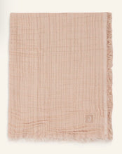 Afbeelding in Gallery-weergave laden, Hydrofiele deken 75x100cm met fringe in meerdere kleuren
