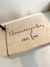 Afbeelding in Gallery-weergave laden, Herinneringendoos hout SMALL