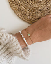 Afbeelding in Gallery-weergave laden, Gouden birthstone armband
