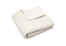 Afbeelding in Gallery-weergave laden, Deken 75x100cm basic Knit IVORY FLEECE
