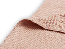 Afbeelding in Gallery-weergave laden, Deken 75 cm x 100cm  basic knit PALE PINK
