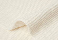 Afbeelding in Gallery-weergave laden, Deken 75x100cm basic knit IVORY
